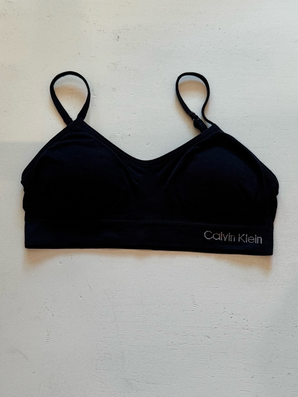 Calvin Klein Black Seamless Wireless Bralette